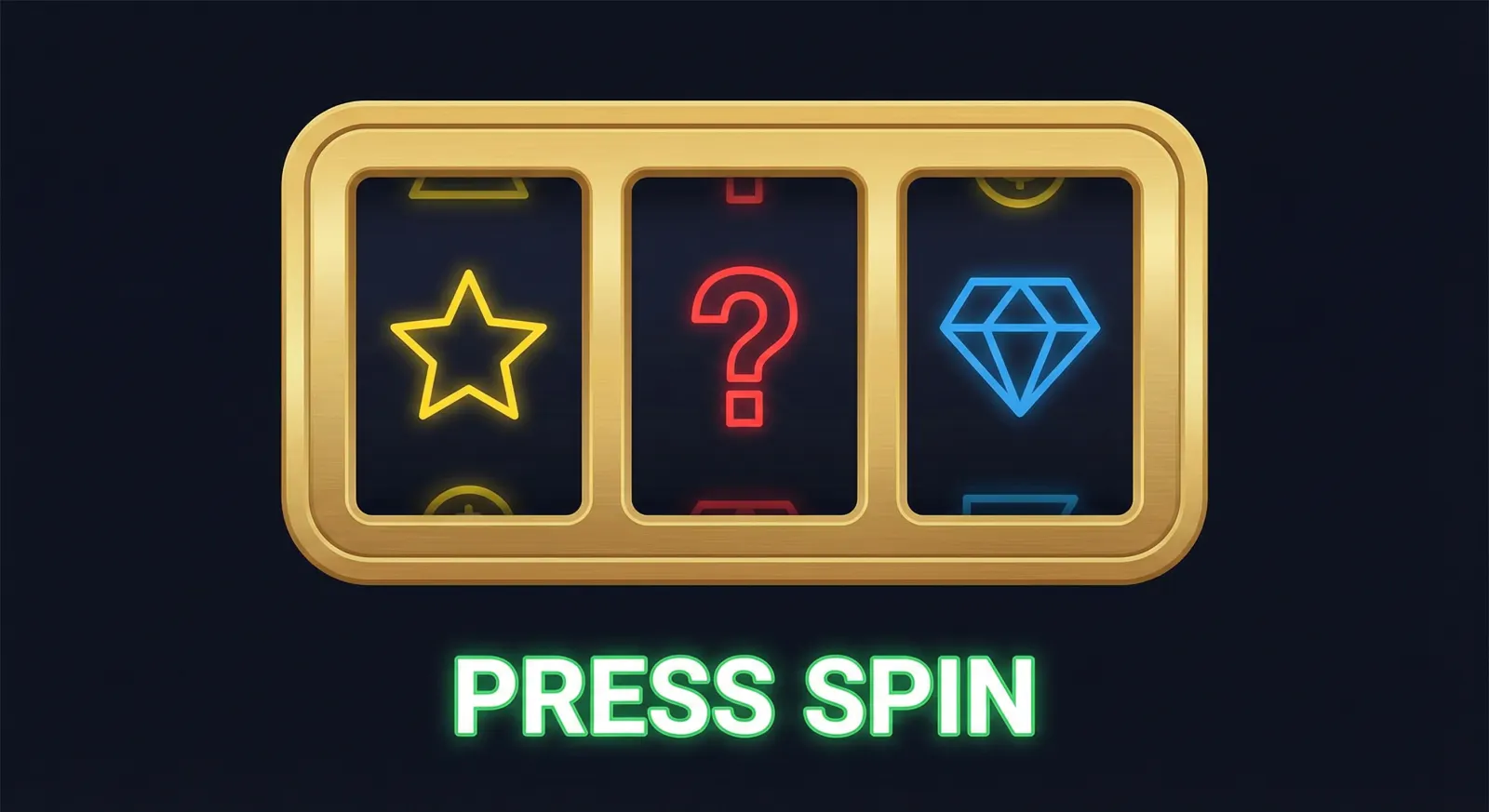 Pantalla de ruleta o jackpot